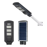 Lampara Para Exterior Solar Led De 60w Con Sensor De Luz Col