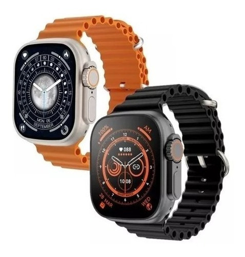 Smartwatch Ultra W68+ Série 8 49mm Tela Infinita