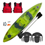 Kayak Triplo Atlantikayak Combo Doble Completo Emp Nautica