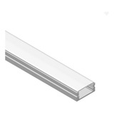 Perfil Aluminio Lineal Embutir Aplicar X1 Metro Tira Led