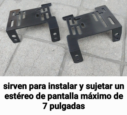 Escuadras Soportes Estereo Doble 2 Din Versa 2011 Hasta 2014