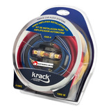 Kit De Instalación Calibre 4 Para Amplificadores Krack Audio