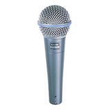 Microfone Shure Beta58a Dinâmico Supercardióide