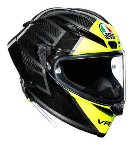 Casco Para Motociclismo Agv Pista Gp Rr Essenza 46 Carbon