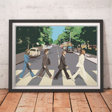 Cuadro Rock - The Beatles - Abbey Road