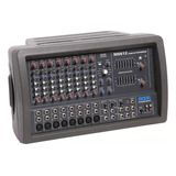 Consola Potenciada Mixer Moon M6612 12 Canales 200w Eq