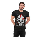 Camiseta Estampado Calavera Hombre Craneo Mercado Libre