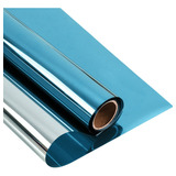 Pelicula Insulfilm Adesiva Azul Espelhado 1,52 X 1 Metro
