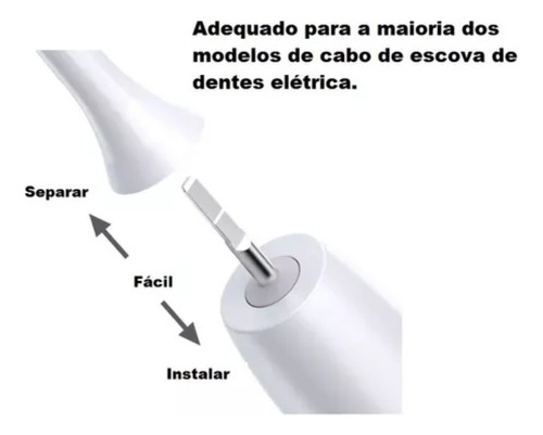 Refil Genérico Compatível Escova Elétrica Philips Sonicare