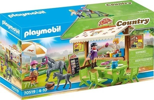 Playmobil Cafetería Pony Colección Country Accesorios 70519