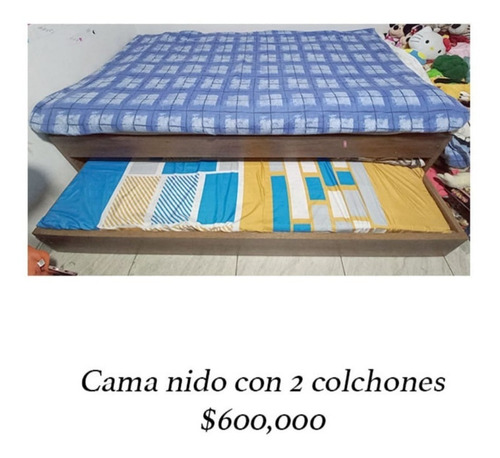 Cama Nido Con 2 Colchones