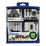 Kit Multiuso Dremel Con 160 Piezas Para Lijar Y Pulir