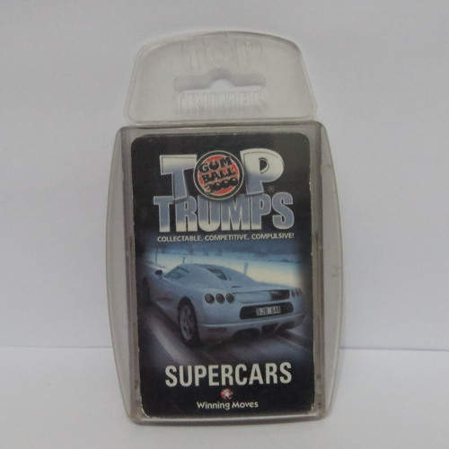 Cartas Supercars Top Trumps 