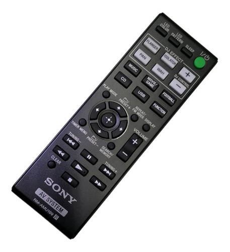 Control Remoto Sony Rm-amu199  Para Mhc-gpx555