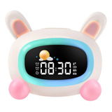 Reloj Despertador Digital Led Colores Niños Infantil Luces