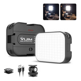 Vijim Vl100c Luz De Video Led Bicolor En La Cámara, Mini L.