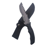 Cuchillo Tactico Uso Militar Supervivencia Caza Funda - 042a