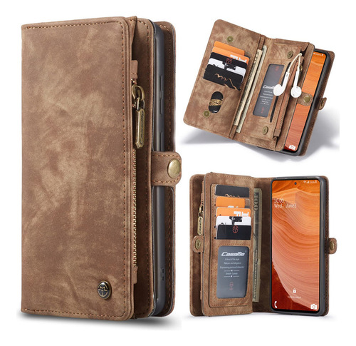 Funda Para Samsung Note Series Carcasa Flip Wallet Kickstand