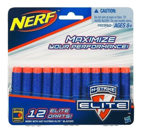 Nerf Dardos X12 N-strike