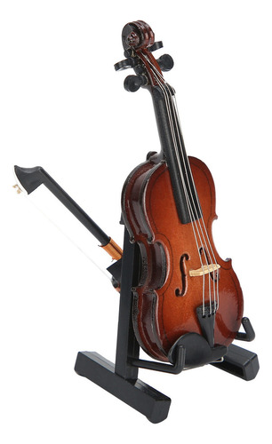 Mini Violín Modelo Instrumento Musical En Miniatura De