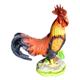 Gallo De Pelea, 35 Cm, Figuras, Esculturas. 