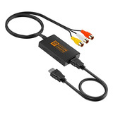 Convertidor Rca A Hdmi, Av A Hdmi, Anuncio Compuesto De Cvbs