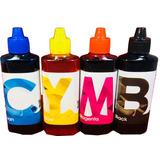 Tinta Inky Kit 4 Colores(bk,c,m,y) Dye/inobella De 100 Ml