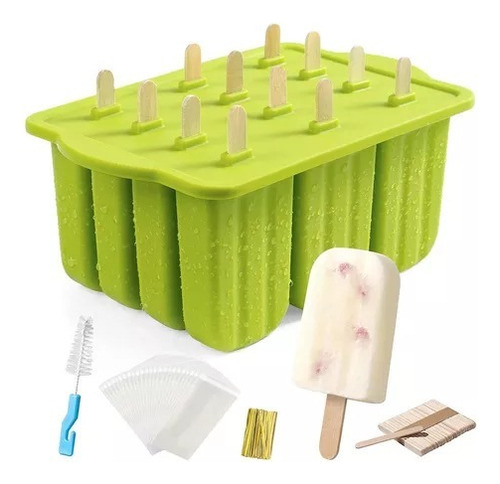 Moldes Para Paletas, 12 Cavidades, Moldes Para Paletas De Se