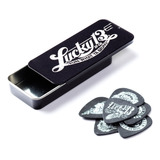 Jim Dunlop Lata Lucky 13, Surtida, 0.029 In, 6 Púas/lata