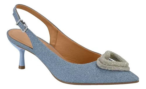 Sapato Vizzano Feminino Mule Scarpin Coraçao 1420.104