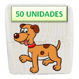 50 Tapetes Higiênicos Cães Pet 1ª Linha 80x60 Atacado