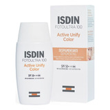 Isdin Fotoultra 100 Active Unify Color Spf 50+, 50 Ml