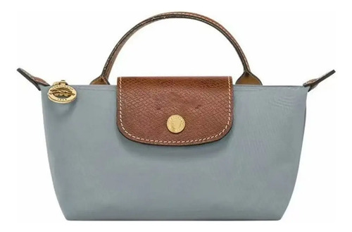 Minibolsa Plegable Teal Le Pliage, 100% Original, Con Asa | Meses sin interés