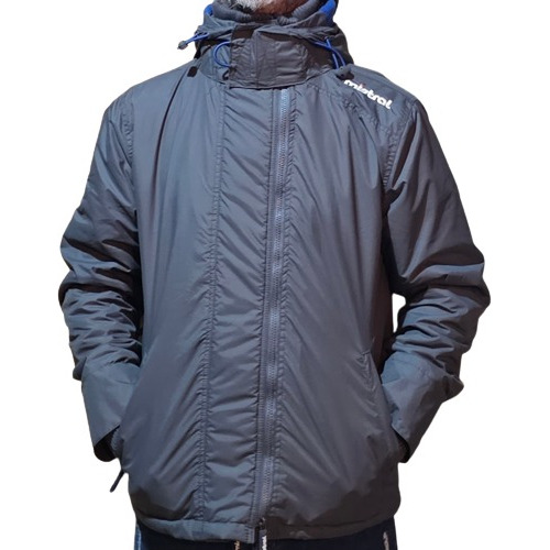 Campera Mistral Hombre Impermeable Con Capucha Y Micropolar