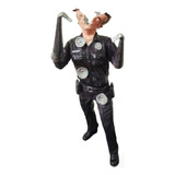Figura Terminator T 1000 Battle Damaged Impresión 3d 18cms