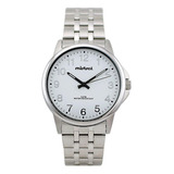 Reloj Mistral Hombre Todo Acero Inox Sumergible 50m Garantia