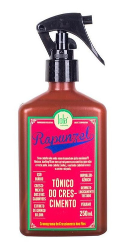 Lola Cosmetics Rapunzel Tônico Capilar De Crescimento 250ml