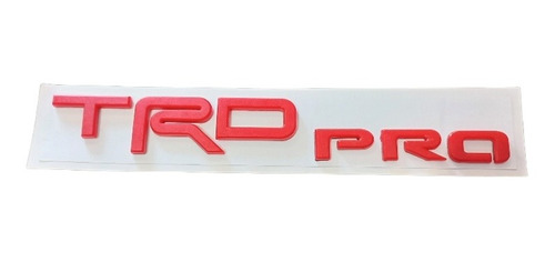 Emblema Insignia Trd Pro Toyota Runner Tundra Fortuner Hilux Foto 2