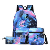 Mochila Anime Lilo & Stitch, Bolsa De Ombro, Estojo De Lápis