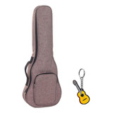 Funda Para Ukelele Soprano Impermeable Grueso Reforzado Lujo