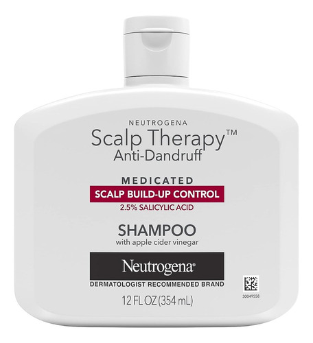 Neutrogena Scalp Therapy Shampoo Medicado Anti Caspa 354 Ml