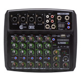 Mesa De Som 6 Canais Usb Custom Sound Cmx 6 Interface