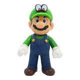 Mario Bros Figura Mario Cappy Verde