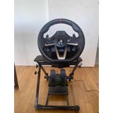Volante Hori Racing Wheel Apex Con Pedalera Y Soporte