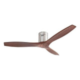 Ventilador Stem Madera Oscura Control Remoto Grok Cantidad De Aspas 3 Color De La Estructura Plata Color De Las Aspas Sycamore Rojiza Oscura Diámetro 137 Cm Frecuencia 50 / 60 Hz