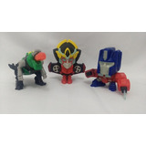 Boneco Dragão Transformers Mcdonald's Kit 3 Unds