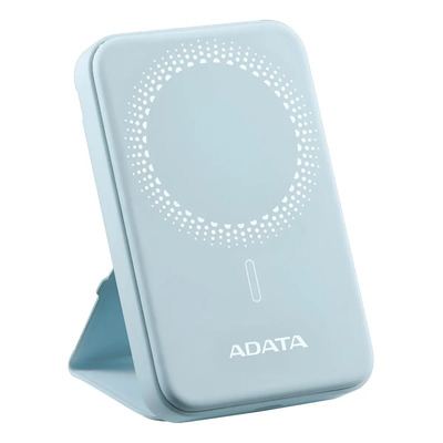 Power Bank Adata R050 5,000 Mah Batería Recargable Magnetica Color Azul | Envío gratis