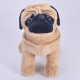 Aruoy Peluche De Peluche, Realista Perro Pug Cachorro