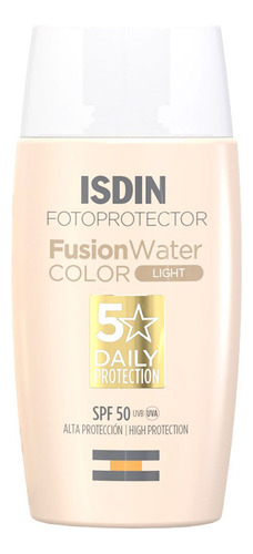 Isdin Fotoprotector Fps50 Fusion Water Con Color Oil Free