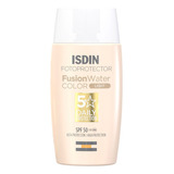 Isdin Fotoprotector Fps50 Fusion Water Con Color Oil Free